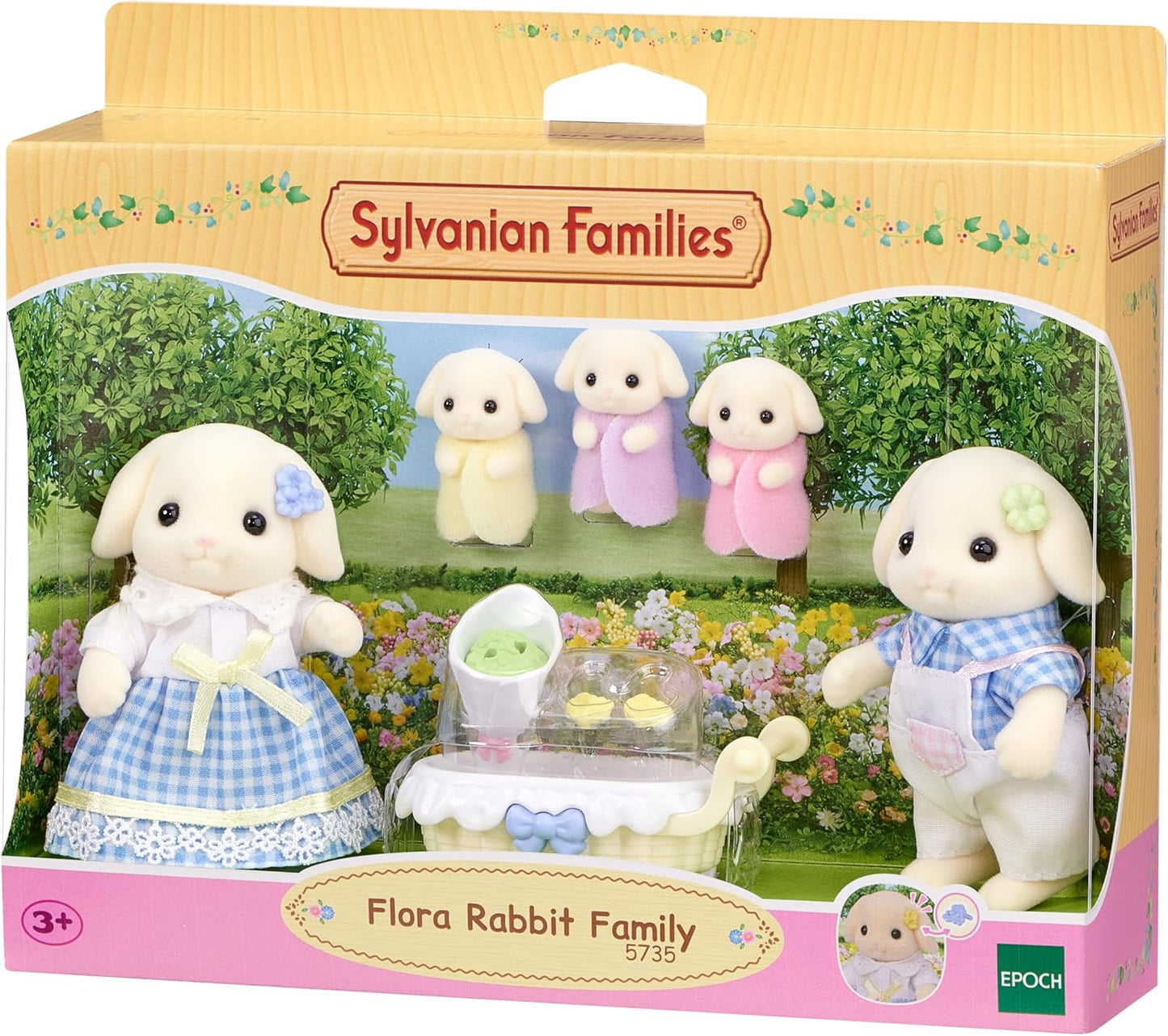 Famiglia Coniglio Flora  Sylvanian Families