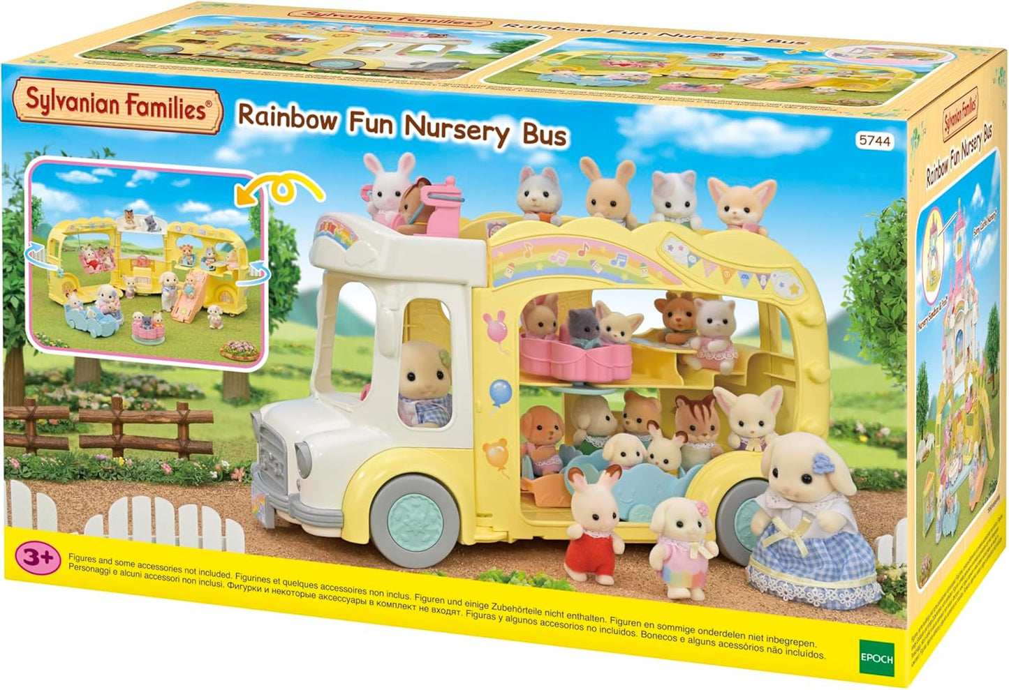 Il Bus Arcobaleno Sole  Sylvanian Families