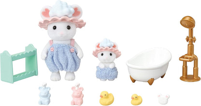 Ora Del Bagno - Fratelli Topini  Sylvanian Families