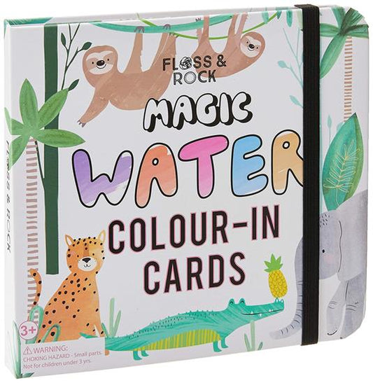 Magic Water Cards, Jungle - Floss & Rock - Pittura