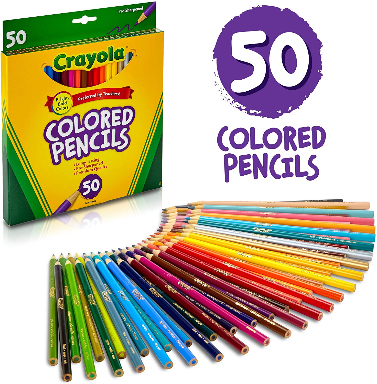 50 Matite Colorate - toysvaldichiana.it