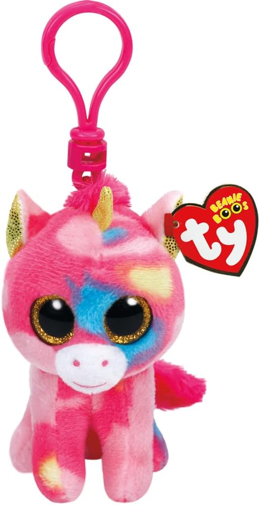 TY Beanie Boos PELUCHE Clips Fantasia 8 CM unicorno
