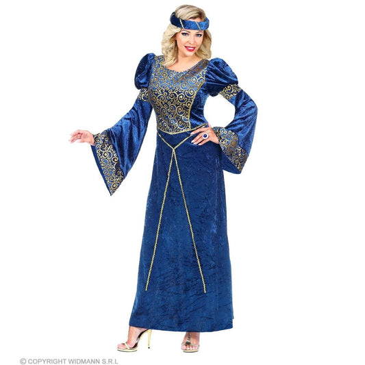 DAMA DEL RINASCIMENTO (vestito, copricapo) M