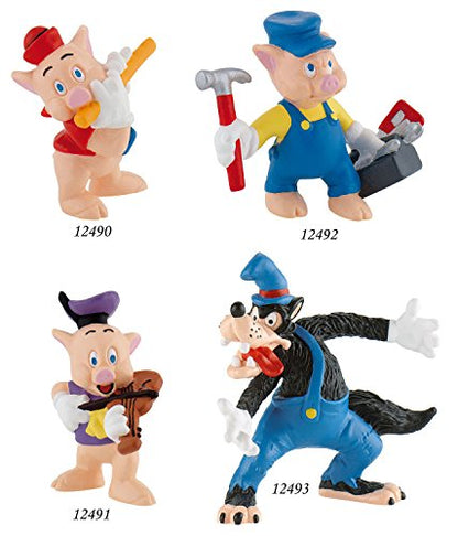 Bullyland – Statuetta Pratico I Tre Porcellini Disney (BUL-12492)