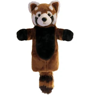 The Puppet Company Guanto Panda Rosso Manica Lunga
