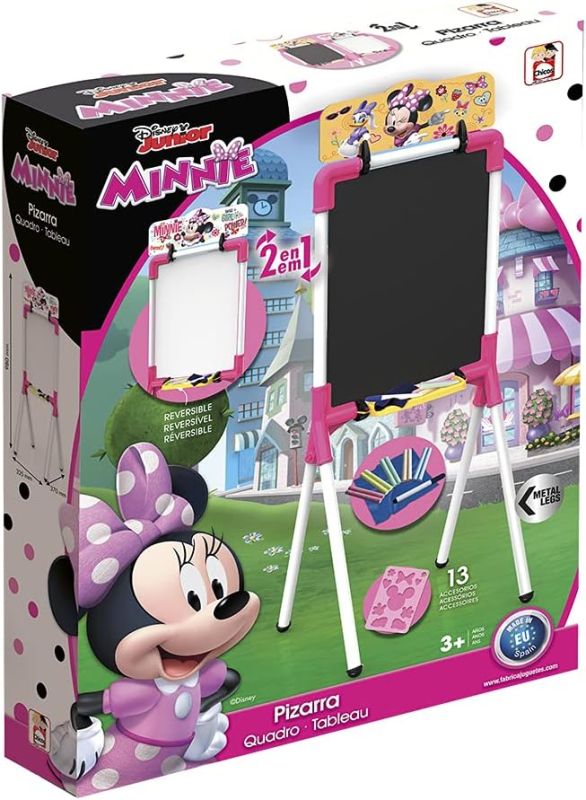 Chicos Lavagna Magnetica con cavalletto per Bambini Junior Minnie