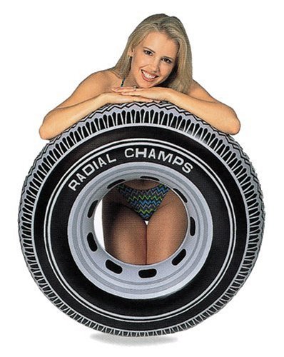 Intex Giant Tire - Ciambella Gonfiabile Piscina 91 cm (Set 4 pz) 9+