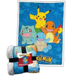 Lyo Coperta Sherpa Pokémon Classic 100x150 Cm