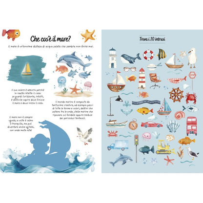 Sassi Vacanze Al Mare. Sticker E Attività. Ediz. A Colori