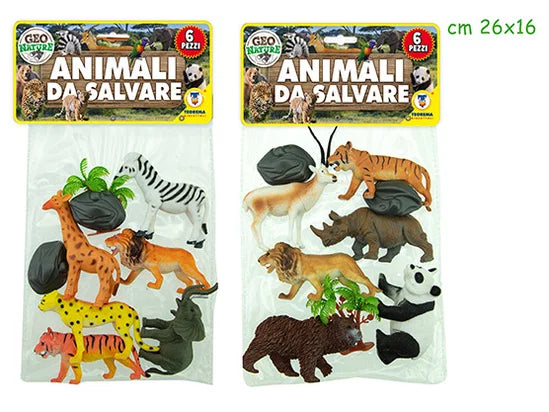 Teorema Geo Nature Animali Dell'Asia Busta