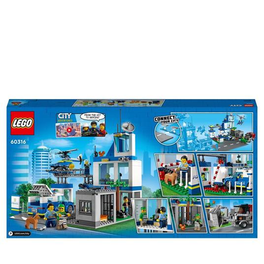 Lego 60316 Stazione di Polizia City Police