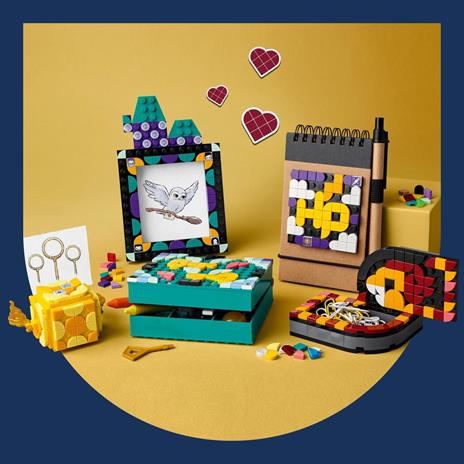 Lego Dots 41811 Kit Da Scrivania Di Hogwarts