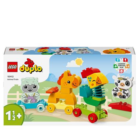 Lego Duplo 10412 Il Treno Degli Animali,