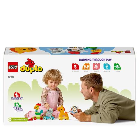 Lego Duplo 10412 Il Treno Degli Animali,