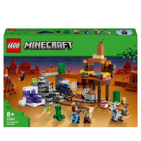Lego Minecraft 21263 La Miniera Delle Badlands,