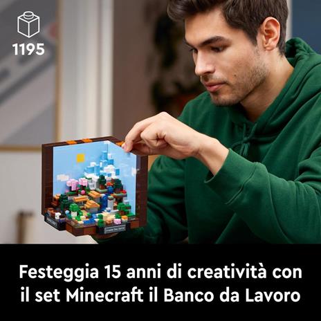 Lego Minecraft 21265 Banco Da Lavoro,
