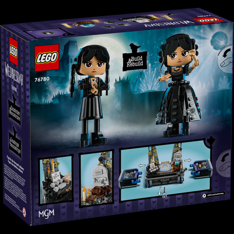 Lego 76780 Personaggio di Mercoledì Addams Wednesday