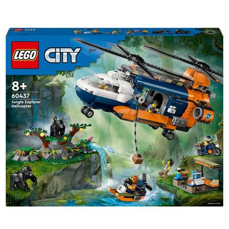 Lego City 60437 Elicottero Dell’esploratore Nella Giungla