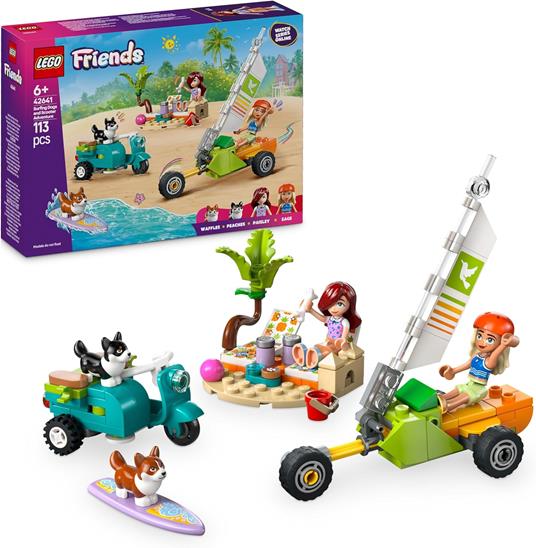 Lego 42641 Avventure canine su windskate e sidecar LEGO Friends