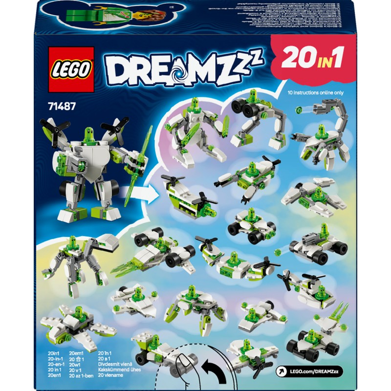 Lego 71487 Le avventure del robot e del veicolo di Z-Blob DREAMZzz