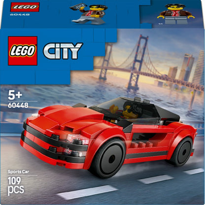 Lego 60448 Auto sportiva rossa City Great Vehicles