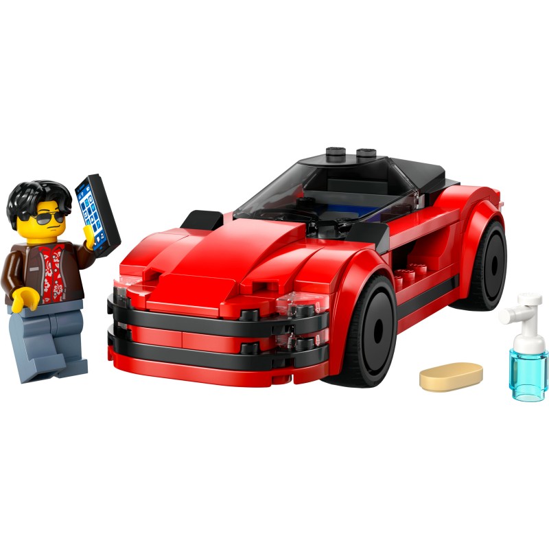 Lego 60448 Auto sportiva rossa City Great Vehicles