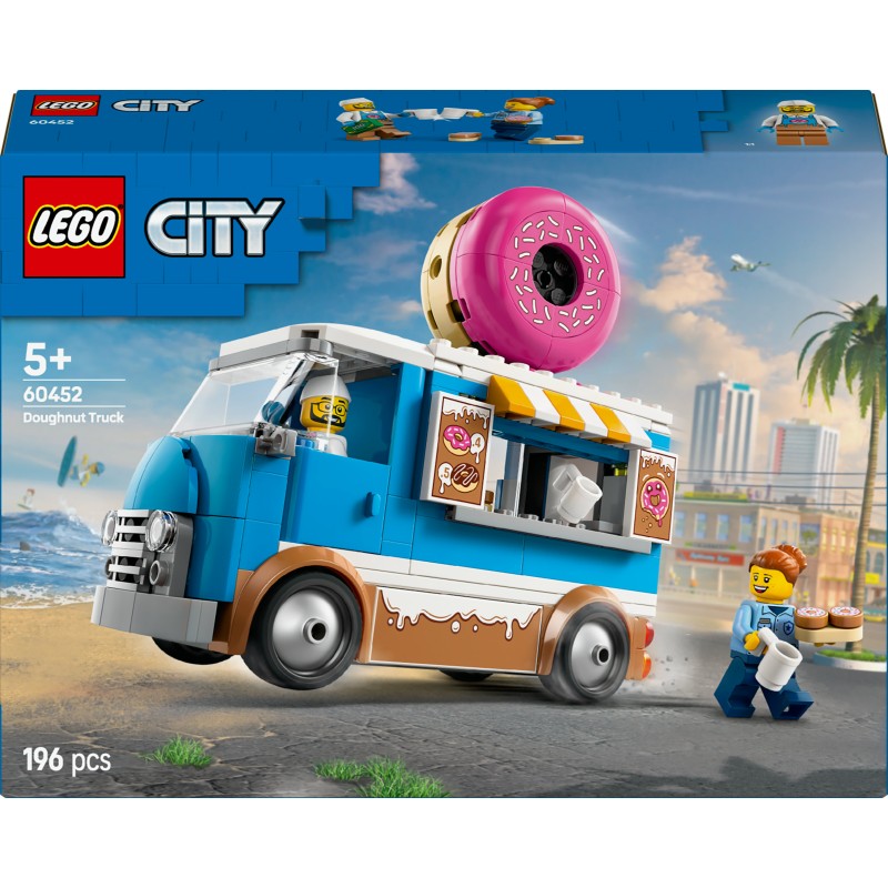 Lego 60452 Furgone delle ciambelle City Great Vehicles
