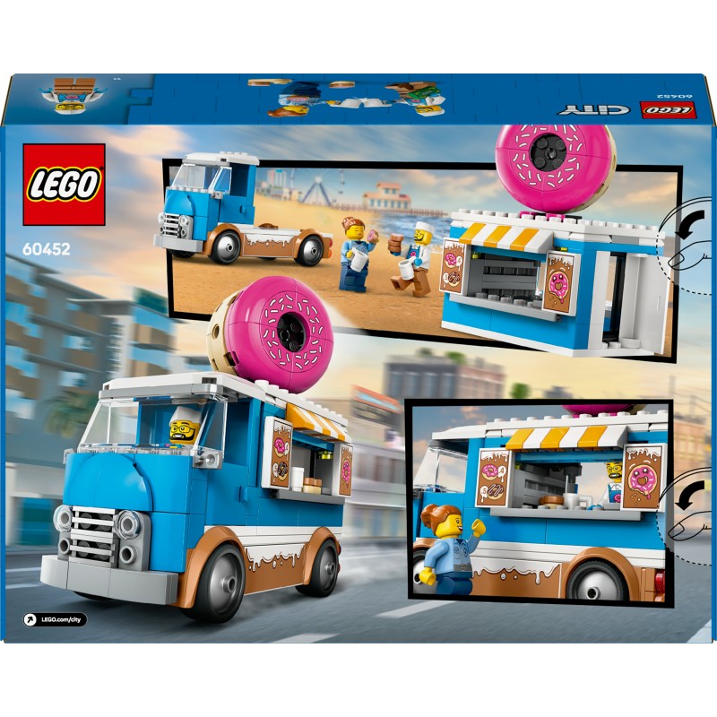 Lego 60452 Furgone delle ciambelle City Great Vehicles