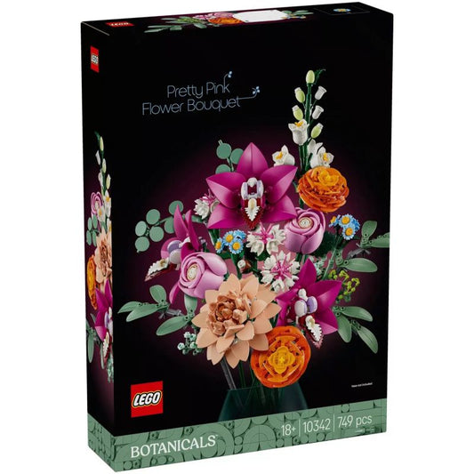 Lego 10342 Bouquet di fiori rosa Botanicals