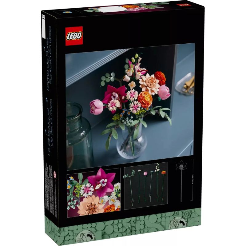 Lego 10342 Bouquet di fiori rosa Botanicals