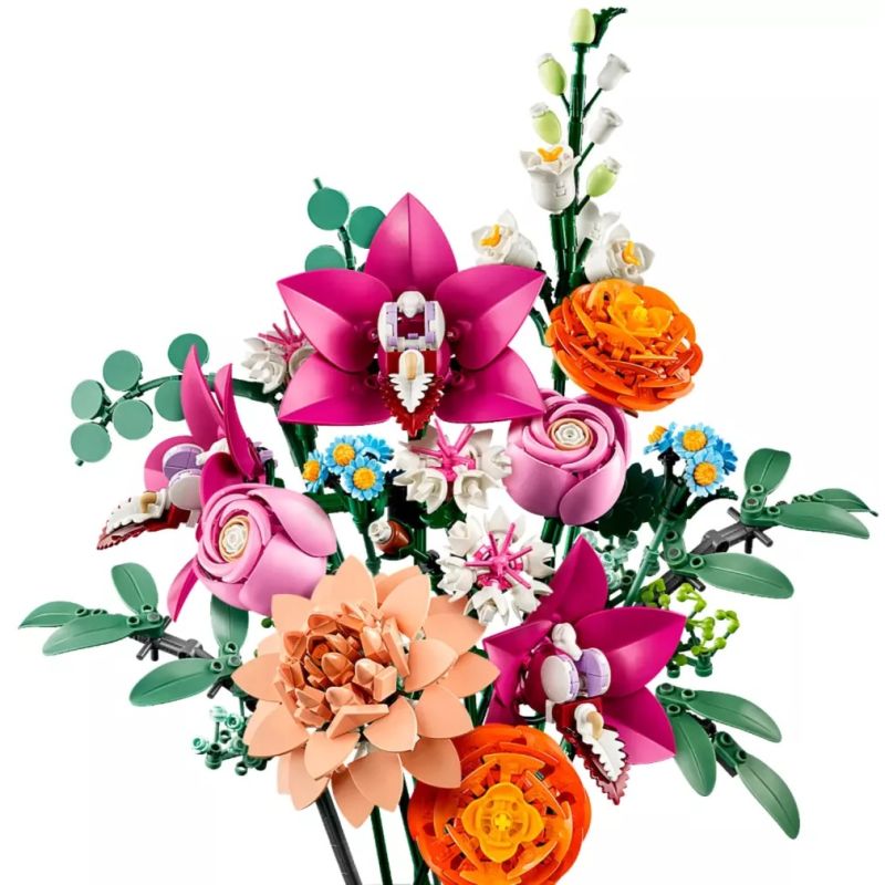 Lego 10342 Bouquet di fiori rosa Botanicals
