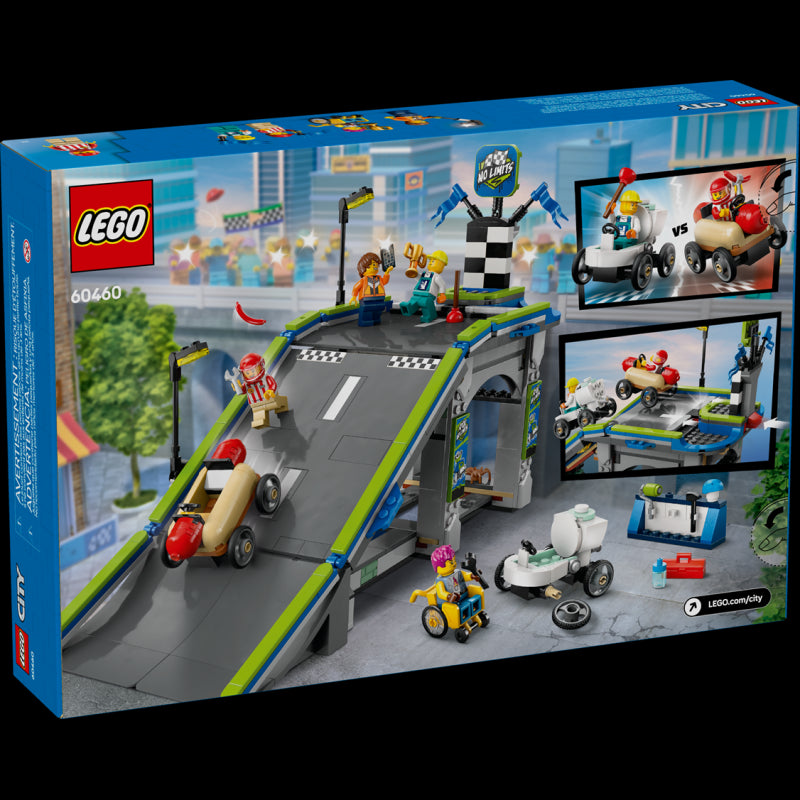 Lego 60460 Nessun limite: gara sulla pista a rampe City Great Vehicles