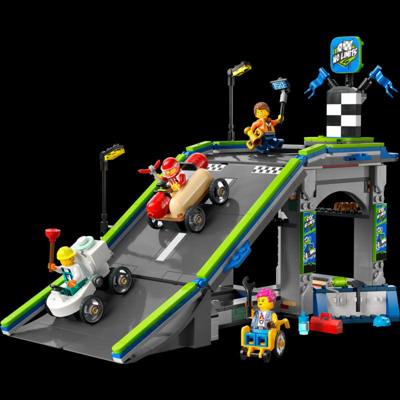 Lego 60460 Nessun limite: gara sulla pista a rampe City Great Vehicles