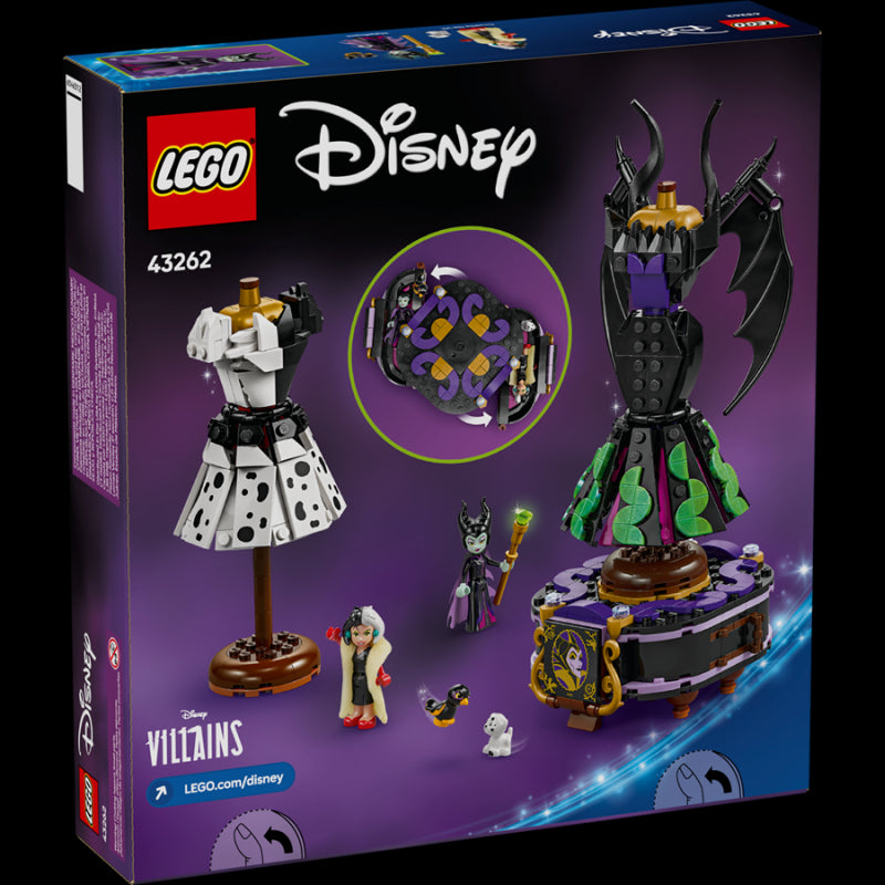 Lego Disney 43262 Abiti Di Malefica E Crudelia De Mon