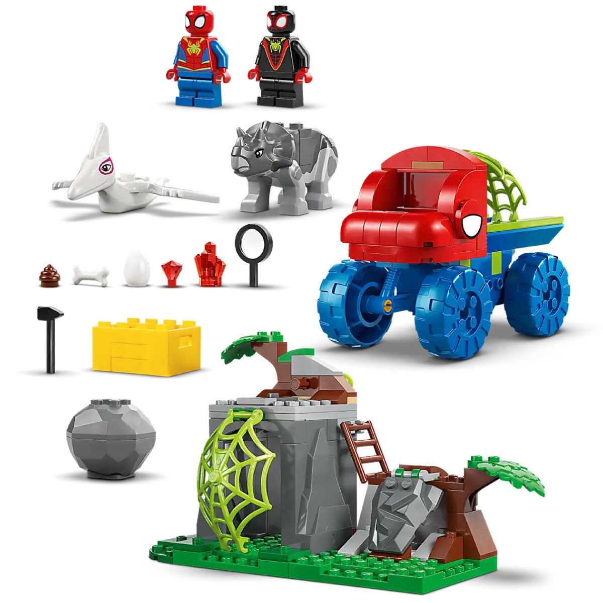 Lego 11199 Team Spidey: salvataggio su dino-ruspa Spidey