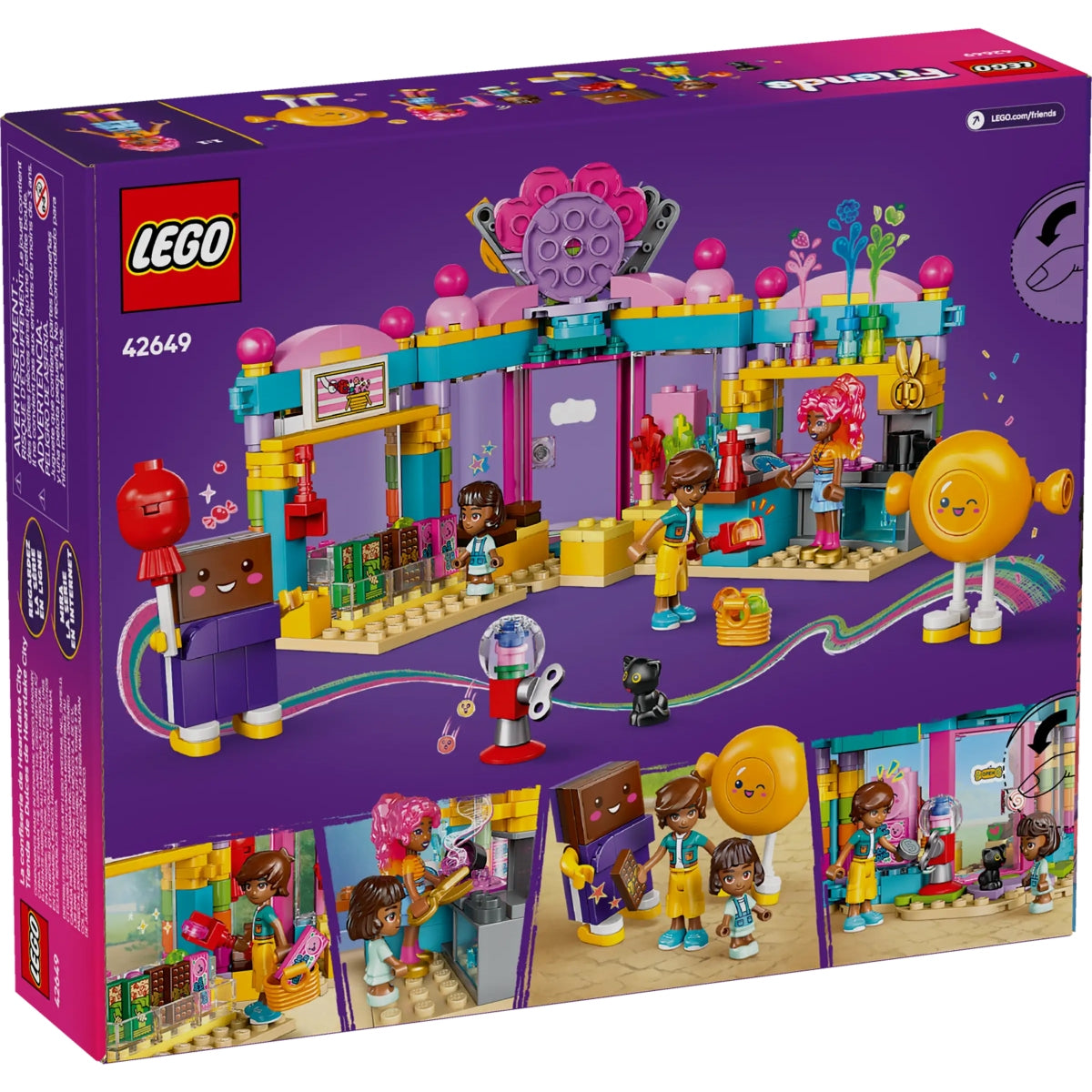 Lego 42649 Negozio di dolciumi di Heartlake City LEGO Friends