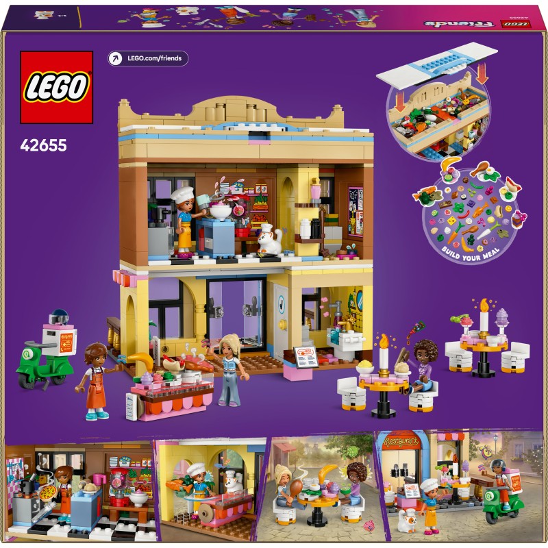 Lego 42655 Ristorante e Scuola di cucina LEGO Friends