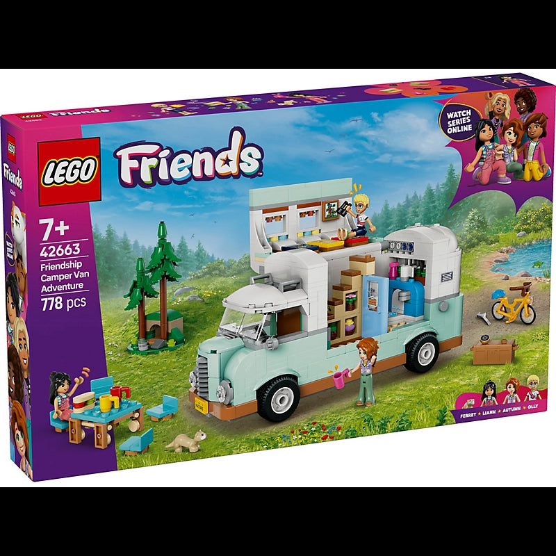 Lego 42663 Avventura sul camper dell’amicizia LEGO Friends