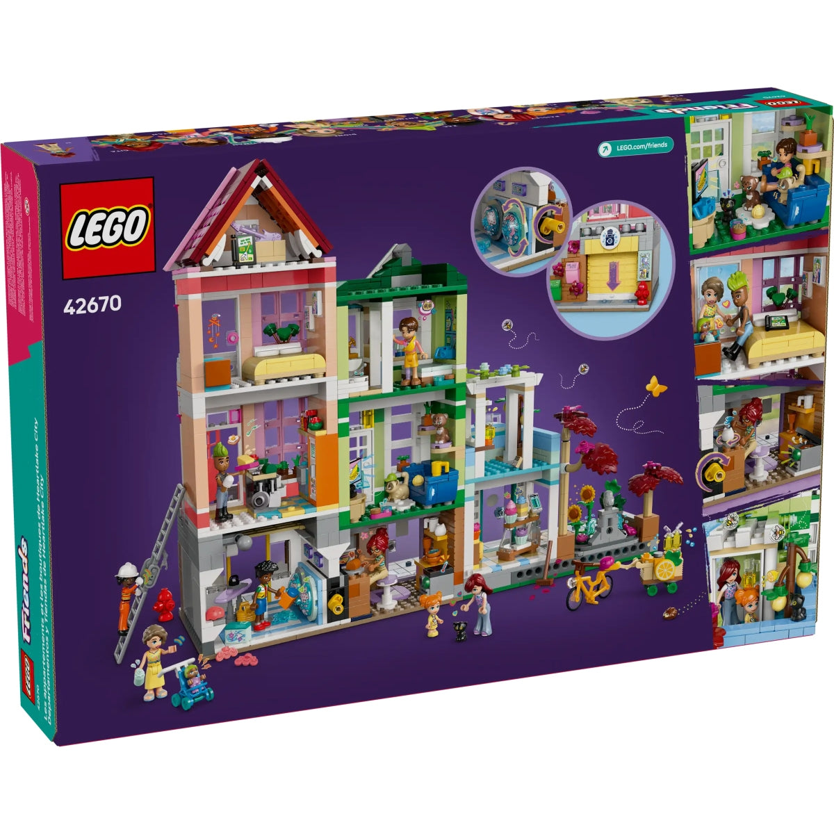 Lego Friends (42670). Appartamenti E Negozi