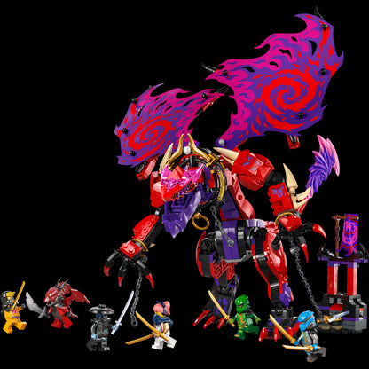 Lego® 71832 Thunderfang, Il Drago Del Caos