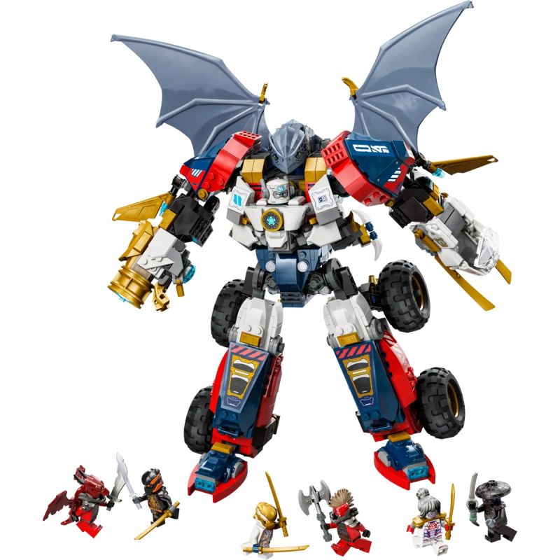 Lego: 71834 - Ninjago - Mech Ultra Combinatore Di Zane
