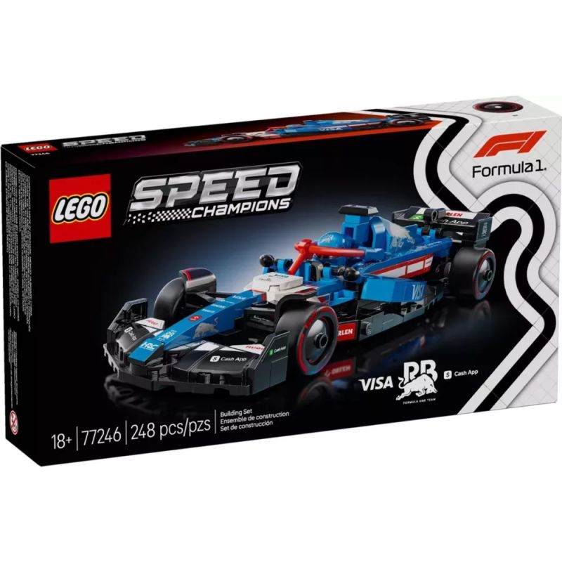 Lego 77246 Speed Champions Auto Da Corsa F1 Visa Cash