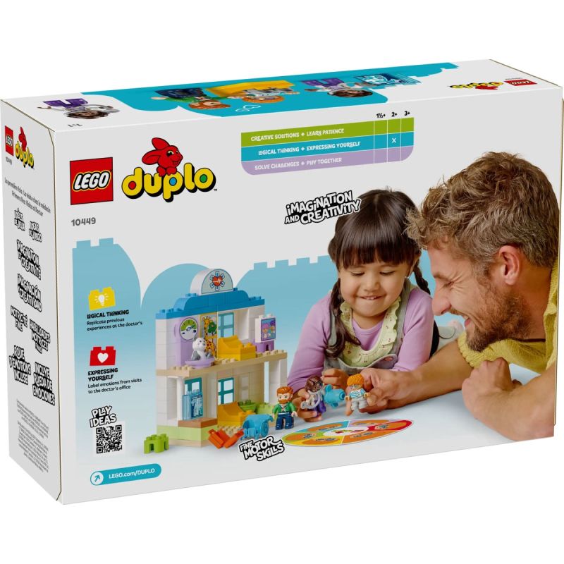 Lego 10449 Prime esperienze: visita dal dottore DUPLO Town