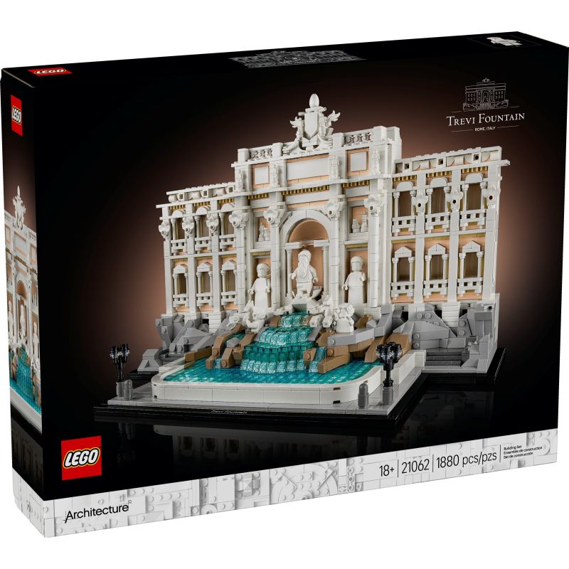 Lego Architecture 21062 Fontana Di Trevi Monumento