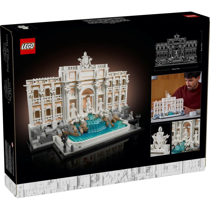 Lego Architecture 21062 Fontana Di Trevi Monumento