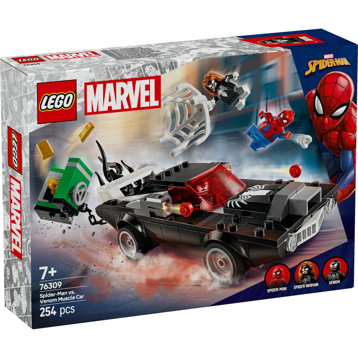 Lego 76309 Spider-Man contro Muscle Car di Venom Super Heroes Marvel