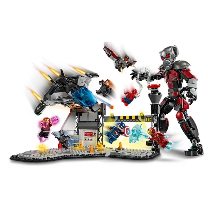 Lego Marvel 76314 Azione Di Battaglia Captain America