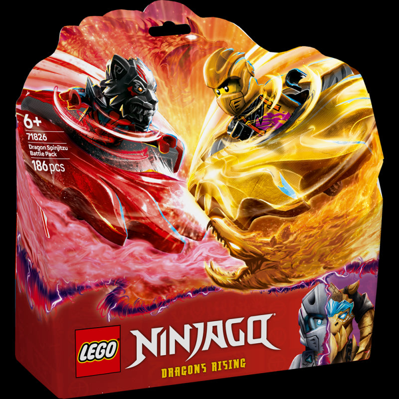 Lego 71826 Battle Pack draghi dello Spinjitzu Ninjago