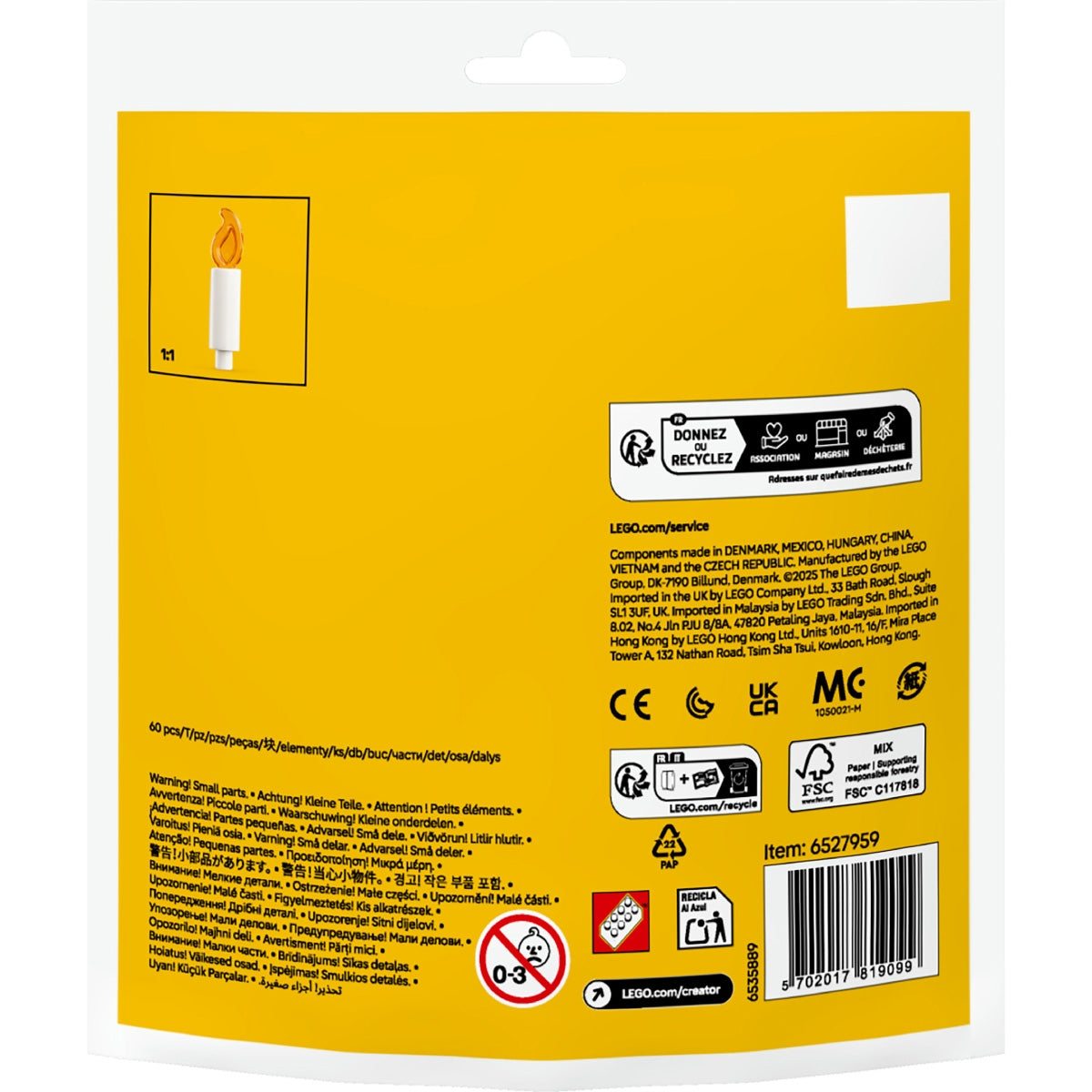 Lego 30689 Animali della festa di compleanno Recruitment Bags