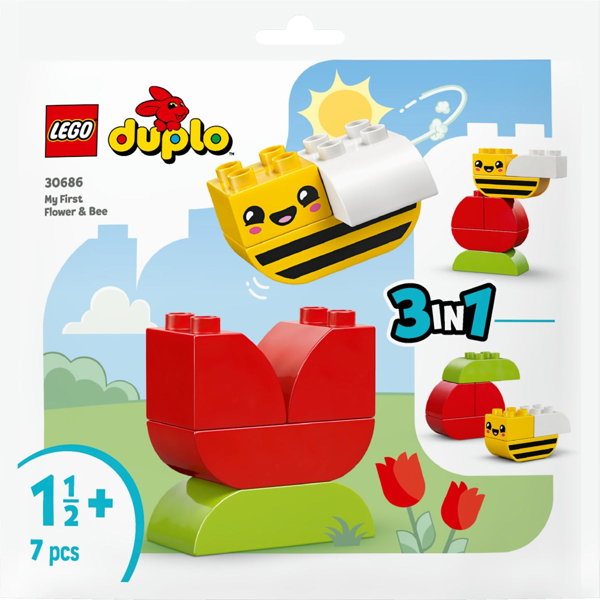 Lego 30686 Il mio primo fiore e ape Recruitment Bags